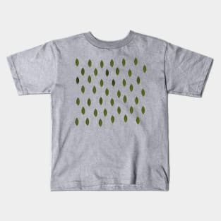 Magnolia leaves pattern Kids T-Shirt